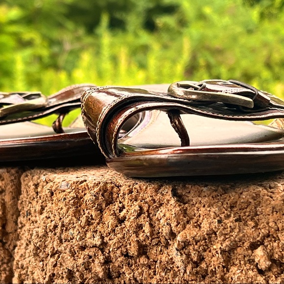 Madison Made in Italy women’s slip on sandal size 9 - Picture 10 of 14